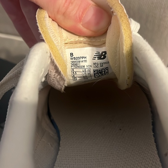 New Balance 237 Sea Salt/Stone Pink/Moonbeam - Picture 7 of 8